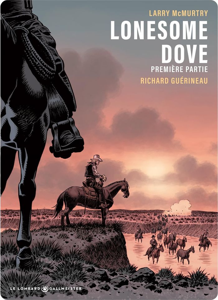 Couverture du livre « LONESOME DOVE - T01 - LONESOME DOVE PARTIE 1 », librairie Les Contes Infusés à Corte