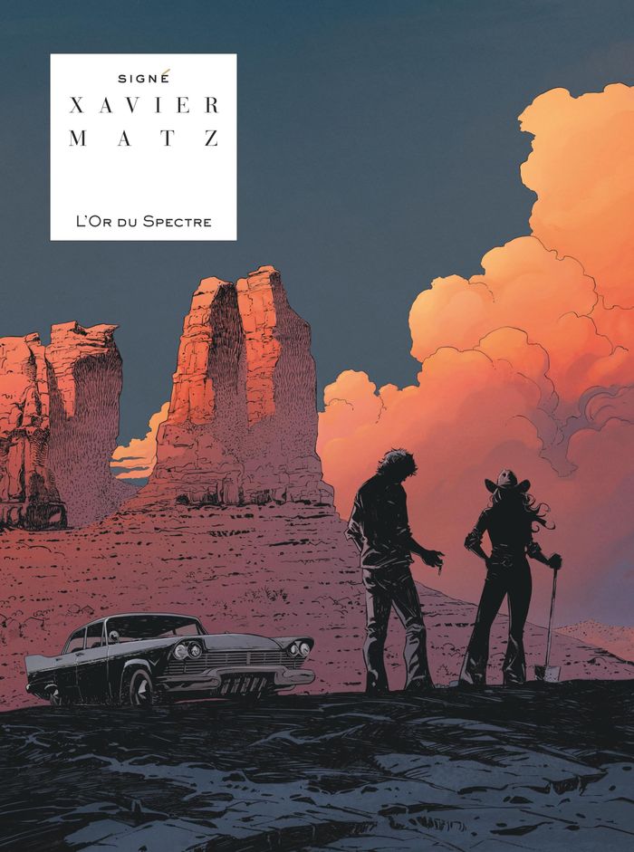 Couverture du livre « L'or du spectre » de Matz, librairie Les Contes Infusés à Corte
