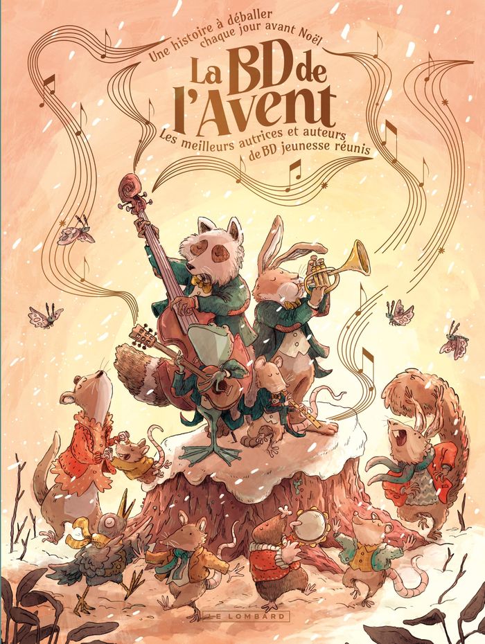 Couverture du livre « BD DE L'AVENT JEUNESSE 2026 » de Collectif, librairie Les Contes Infusés à Corte