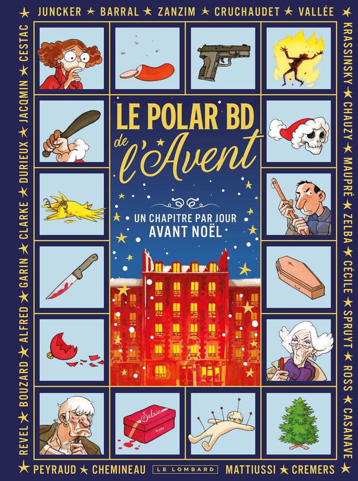 Couverture du livre « BD DE L'AVENT POLAR 2026 », librairie Les Contes Infusés à Corte