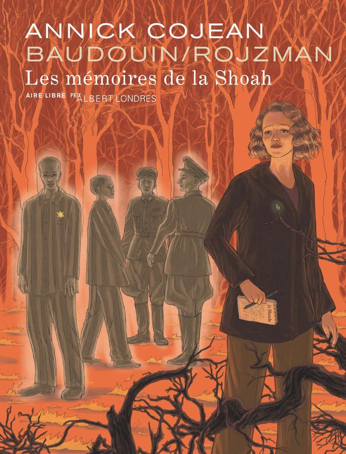 Couverture du livre « Les mémoires de la Shoah » de Tamia Baudouin, librairie Les Contes Infusés à Corte