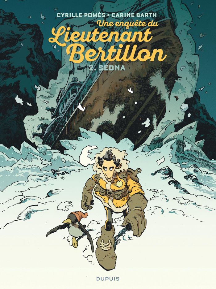 Couverture du livre « Sedna » de Cyrille Pomès, librairie Les Contes Infusés à Corte