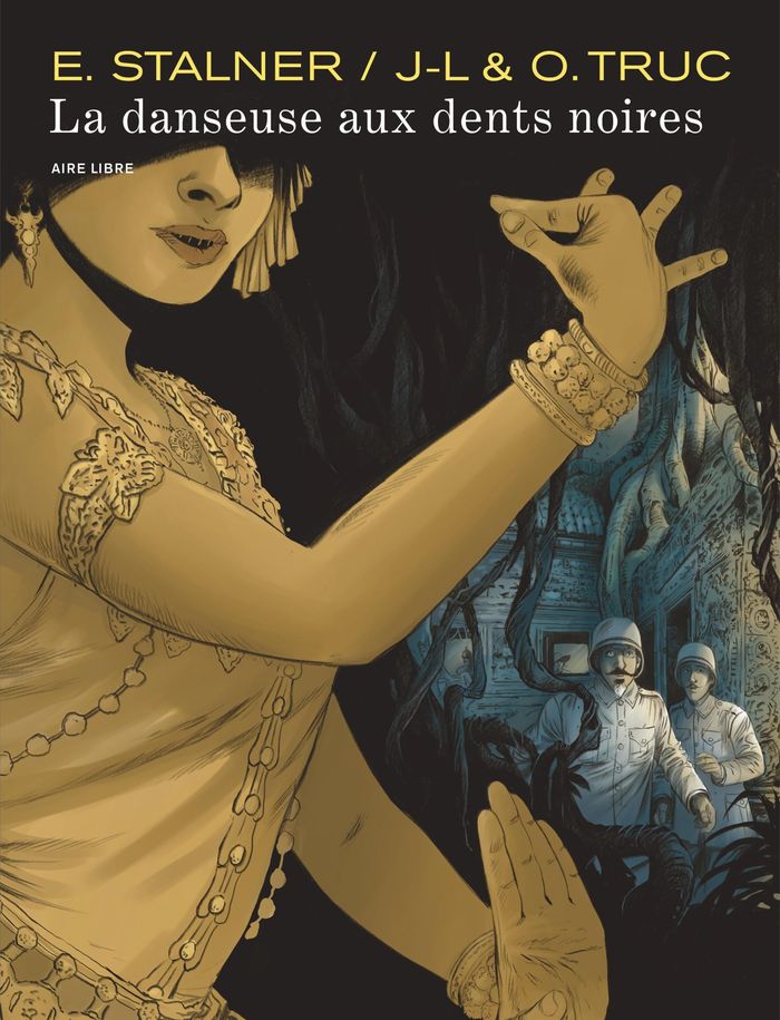 Couverture du livre « La danseuse aux dents noires », librairie Les Contes Infusés à Corte