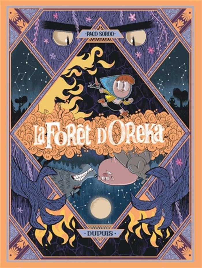 Couverture du livre « La forêt d'Oreka : Au coeur des arbres », librairie Les Contes Infusés à Corte