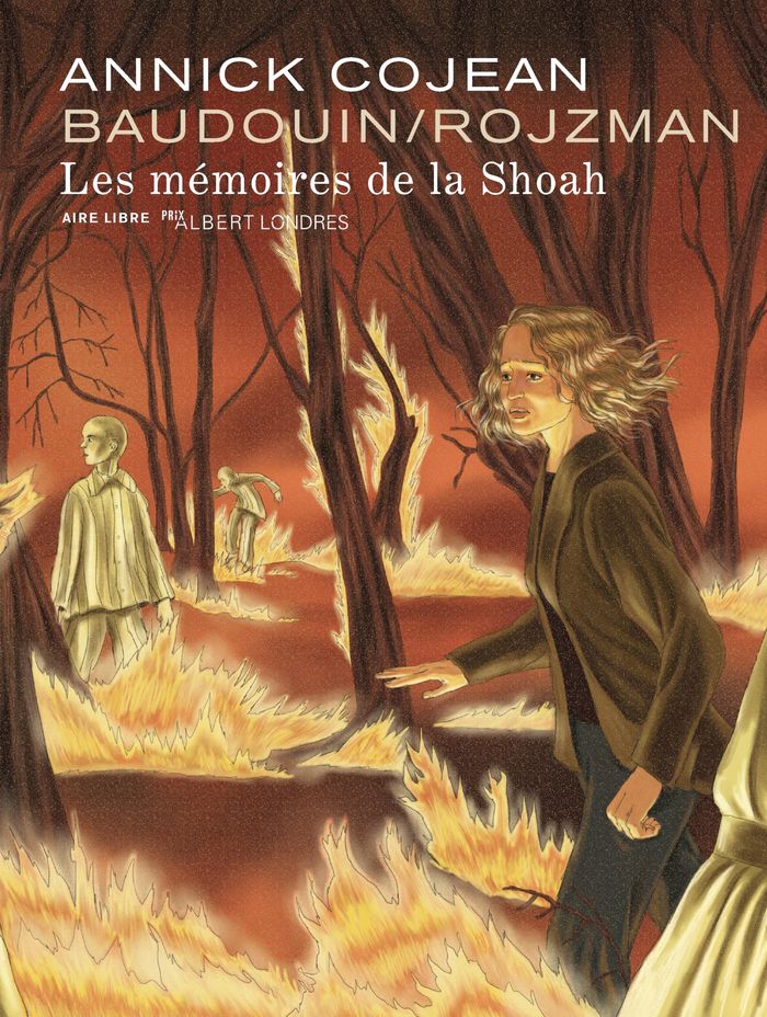 Couverture du livre « Les mémoires de la Shoah » de Tamia Baudouin, librairie Les Contes Infusés à Corte
