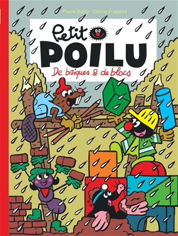 Couverture du livre « De briques & de blocs » de Pierre Bailly, librairie Les Contes Infusés à Corte