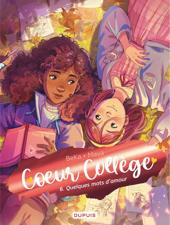 Couverture : COEUR COLLEGE - TOME 6 - QUELQUES MOTS D'AMOUR