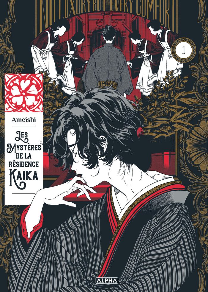 Couverture du livre « Les mystères de la résidence Kaika » de Ameishi, librairie Les Contes Infusés à Corte