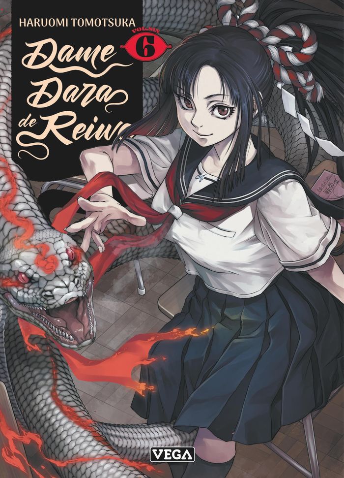 Couverture du livre « DAME DARA DE REIWA - TOME 6 » de Tomotsuka Haruomi, librairie Les Contes Infusés à Corte