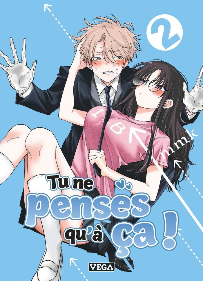 Couverture du livre « TU NE PENSES QU'A CA ! - TOME 2 » de Mmk, librairie Les Contes Infusés à Corte