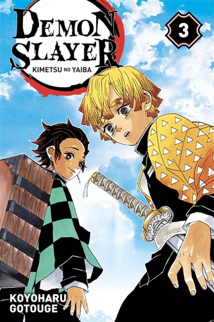 Couverture du livre « DEMON SLAYER T03 » de Koyoharu Gotouge, librairie Les Contes Infusés à Corte