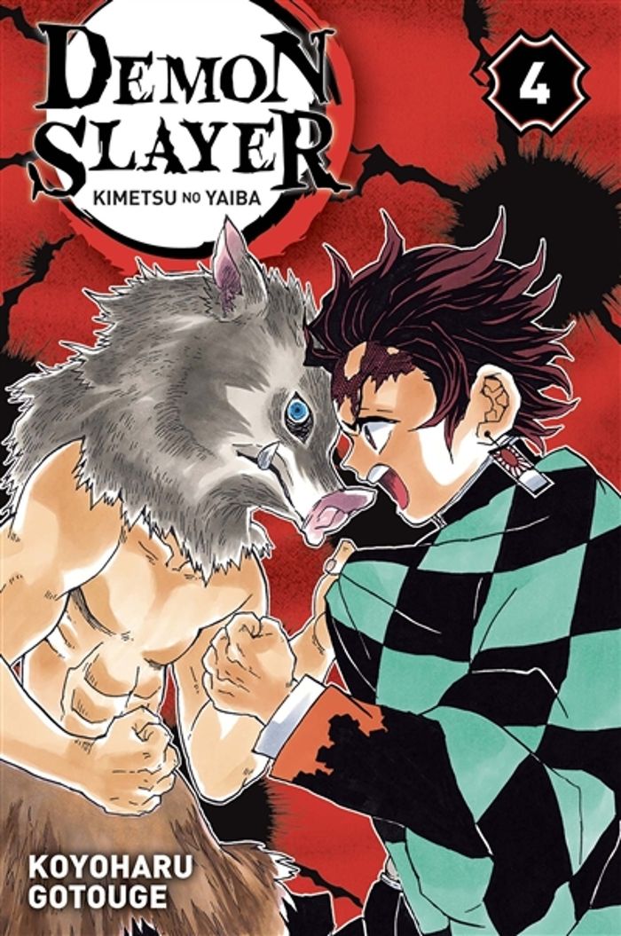 Couverture du livre « DEMON SLAYER T04 » de Koyoharu Gotouge, librairie Les Contes Infusés à Corte