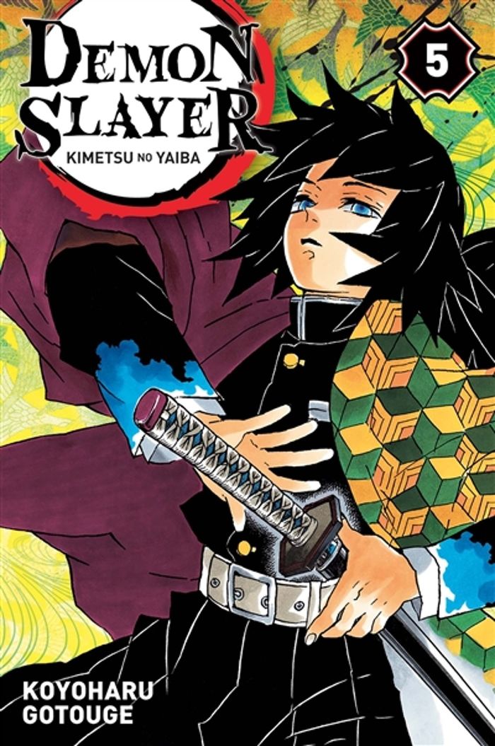 Couverture du livre « DEMON SLAYER T05 » de Koyoharu Gotouge, librairie Les Contes Infusés à Corte