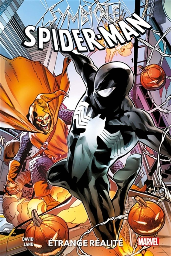 Couverture du livre « SYMBIOTE SPIDER-MAN: ETRANGE REALITE » de David/land, librairie Les Contes Infusés à Corte