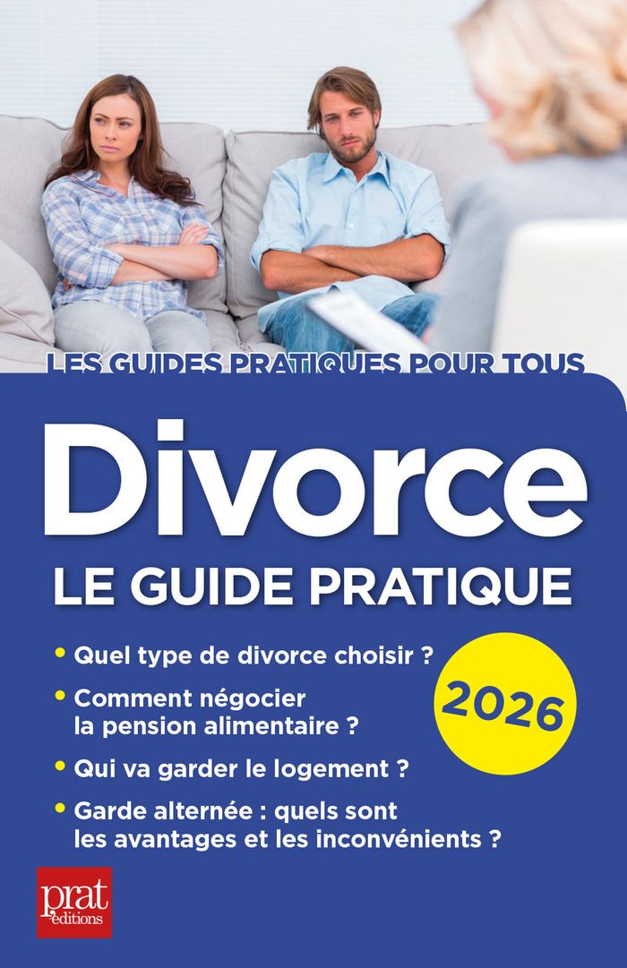 Couverture du livre « Divorce : le guide pratique 2026 » de Emmanuèle Vallas Lernez, librairie Les Contes Infusés à Corte