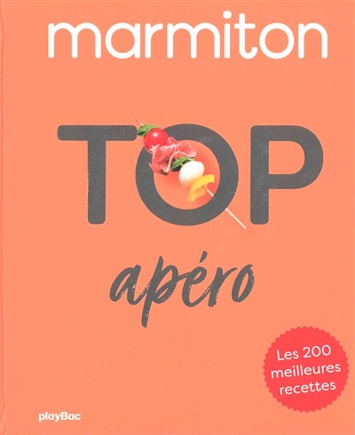 Couverture du livre « Vos recettes apéro préférées » de Marmiton, librairie Les Contes Infusés à Corte