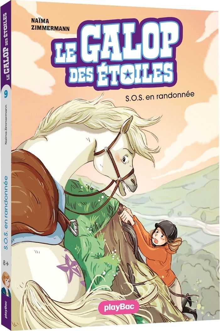 Couverture du livre « LE GALOP DES ETOILES - S.O.S EN RANDONNEE - TOME 9 » de Zimmermann/delrieu, librairie Les Contes Infusés à Corte