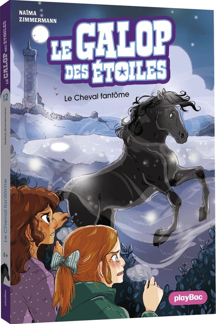 Couverture du livre « LE GALOP DES ETOILES - LE CHEVAL FANTOME - TOME 12 » de Zimmermann/delrieu, librairie Les Contes Infusés à Corte