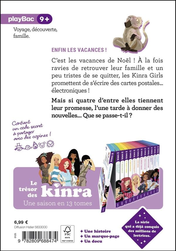 Quatrième de couverture de « Enfin les vacances ! »