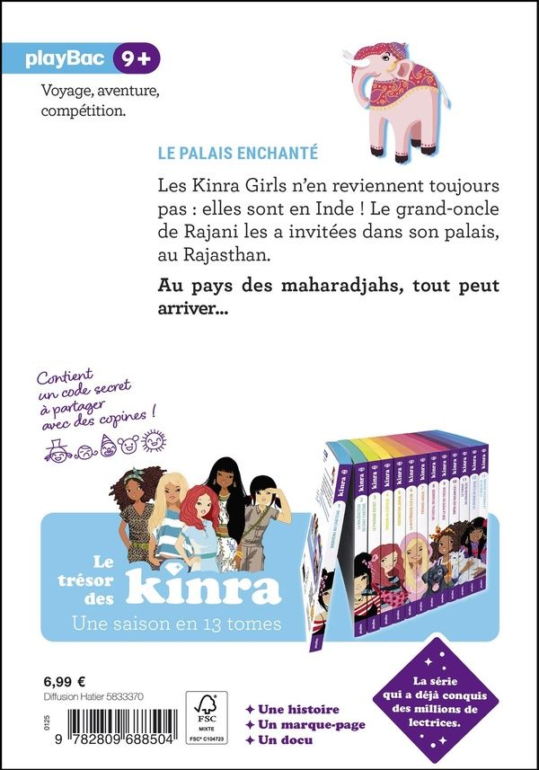 Quatrième de couverture de « Le palais enchanté »