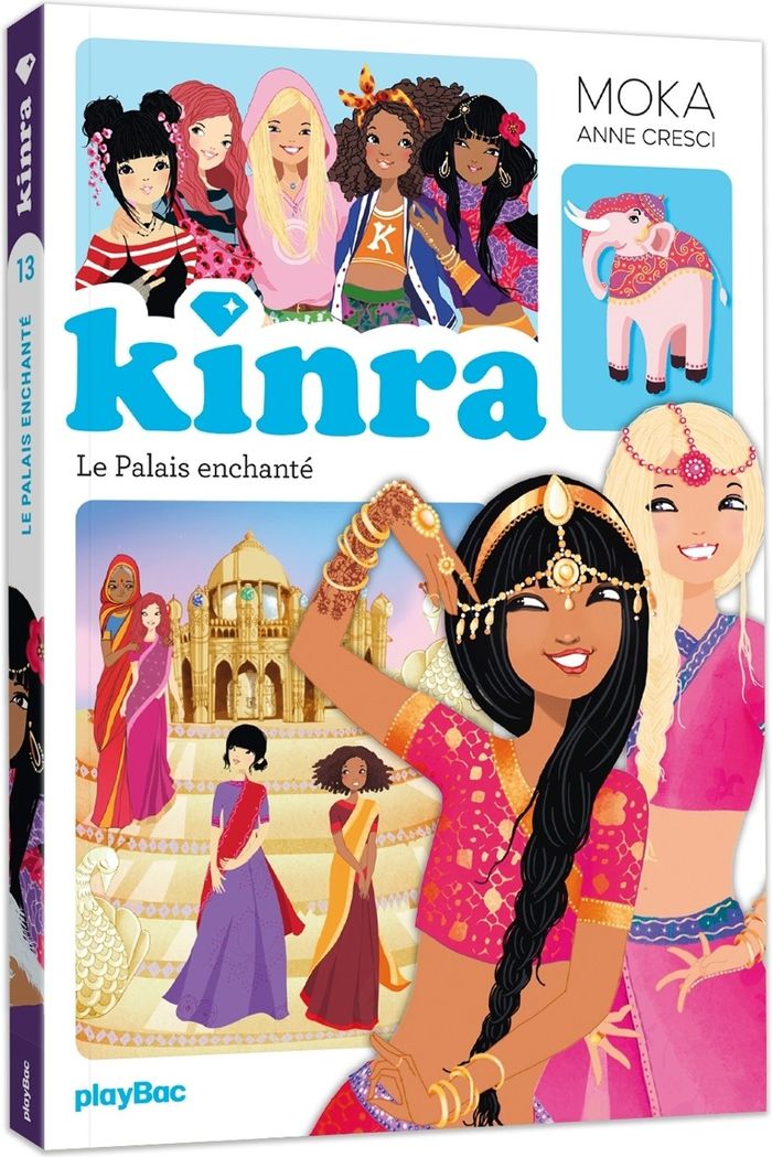 Couverture du livre « Le palais enchanté » de Moka, librairie Les Contes Infusés à Corte