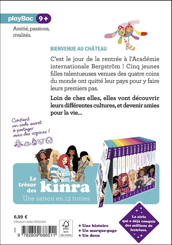 Quatrième de couverture de « Bienvenue au château »