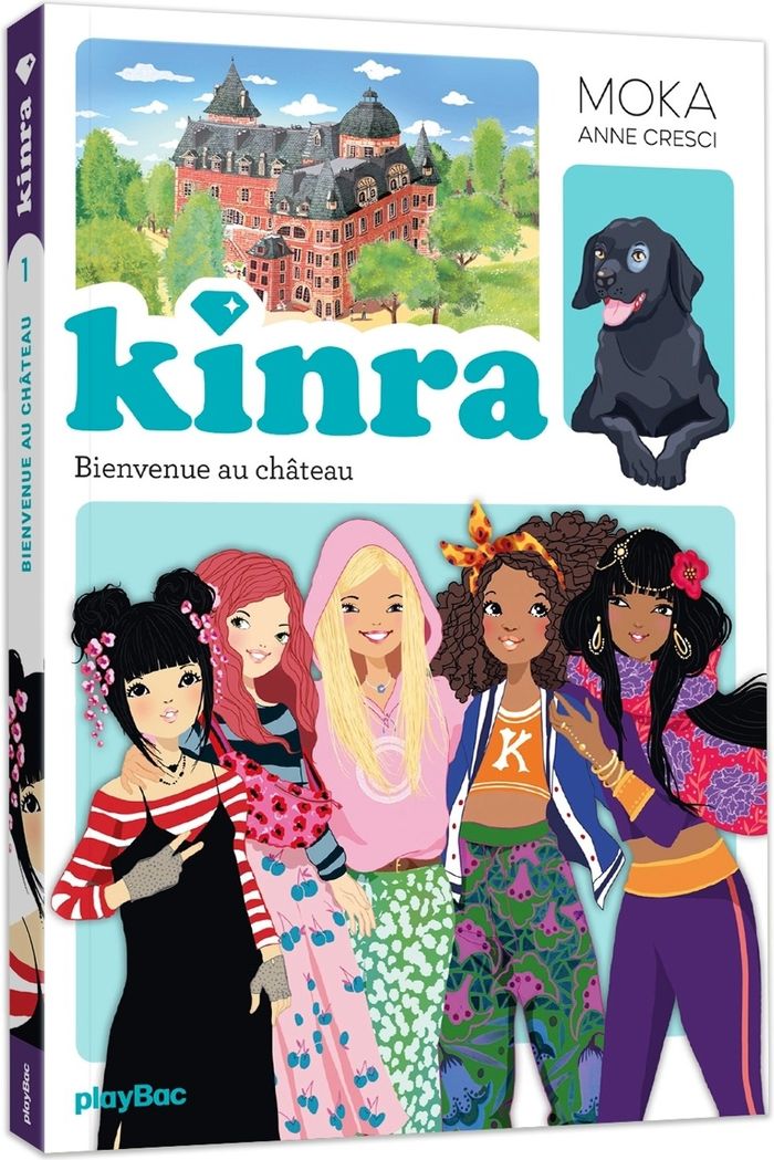 Couverture du livre « Bienvenue au château » de Moka, librairie Les Contes Infusés à Corte