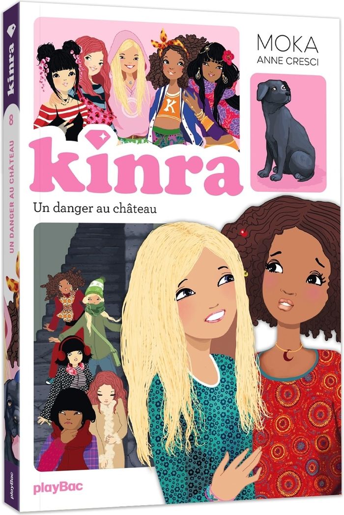 Couverture du livre « Un danger au château » de Moka, librairie Les Contes Infusés à Corte