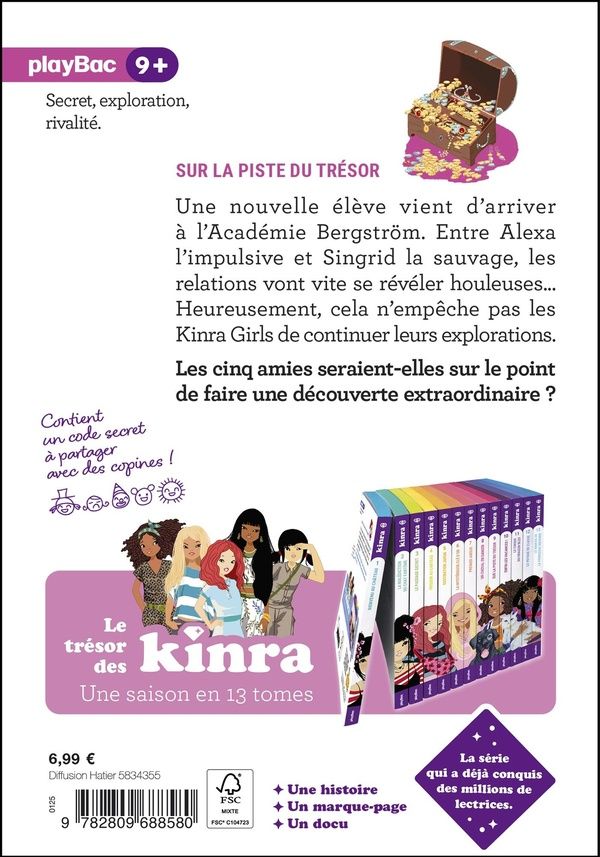 Quatrième de couverture de « Sur la piste du trésor »