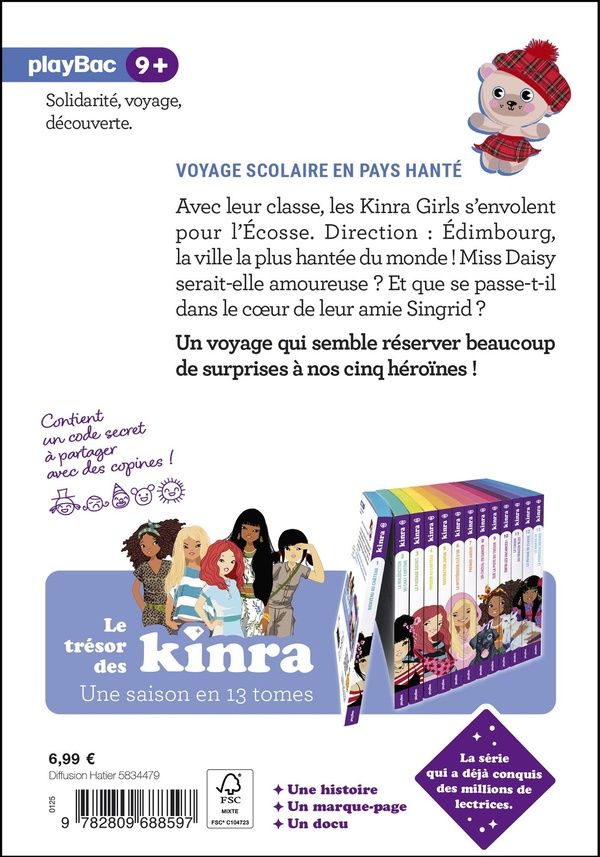 Quatrième de couverture de « Voyage scolaire en pays hanté »