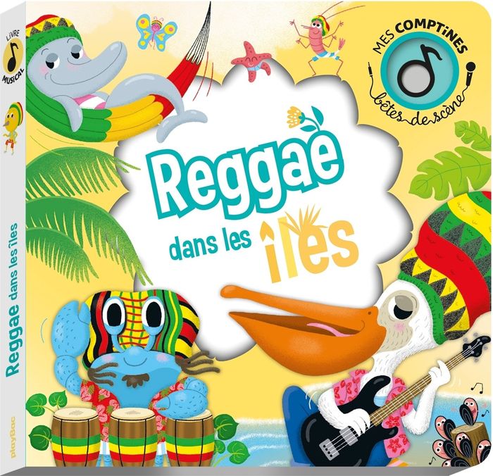 Couverture du livre « Reggae dans les îles » de Collectif, librairie Les Contes Infusés à Corte