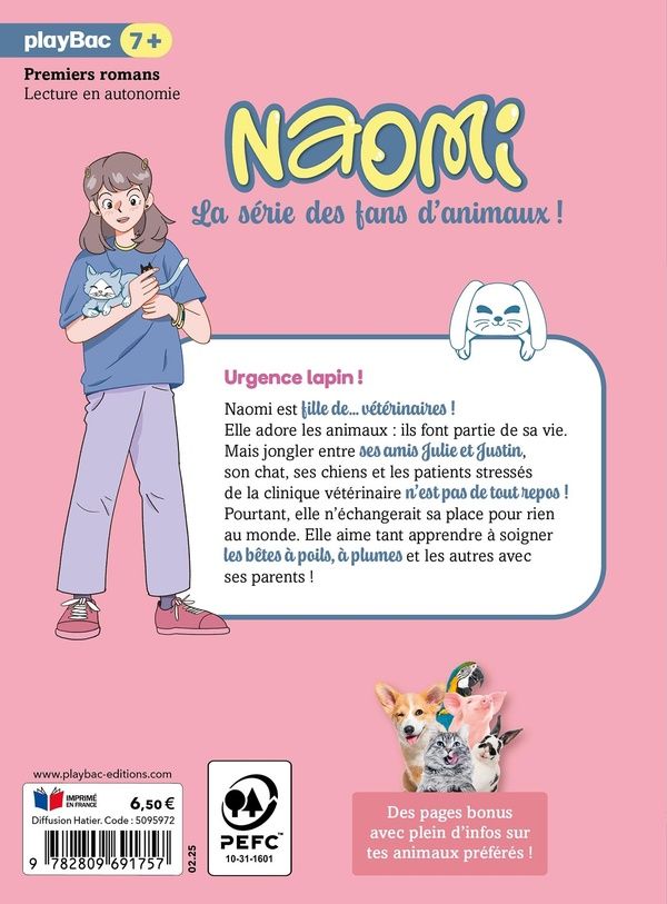 Quatrième de couverture de « Urgence lapin ! »