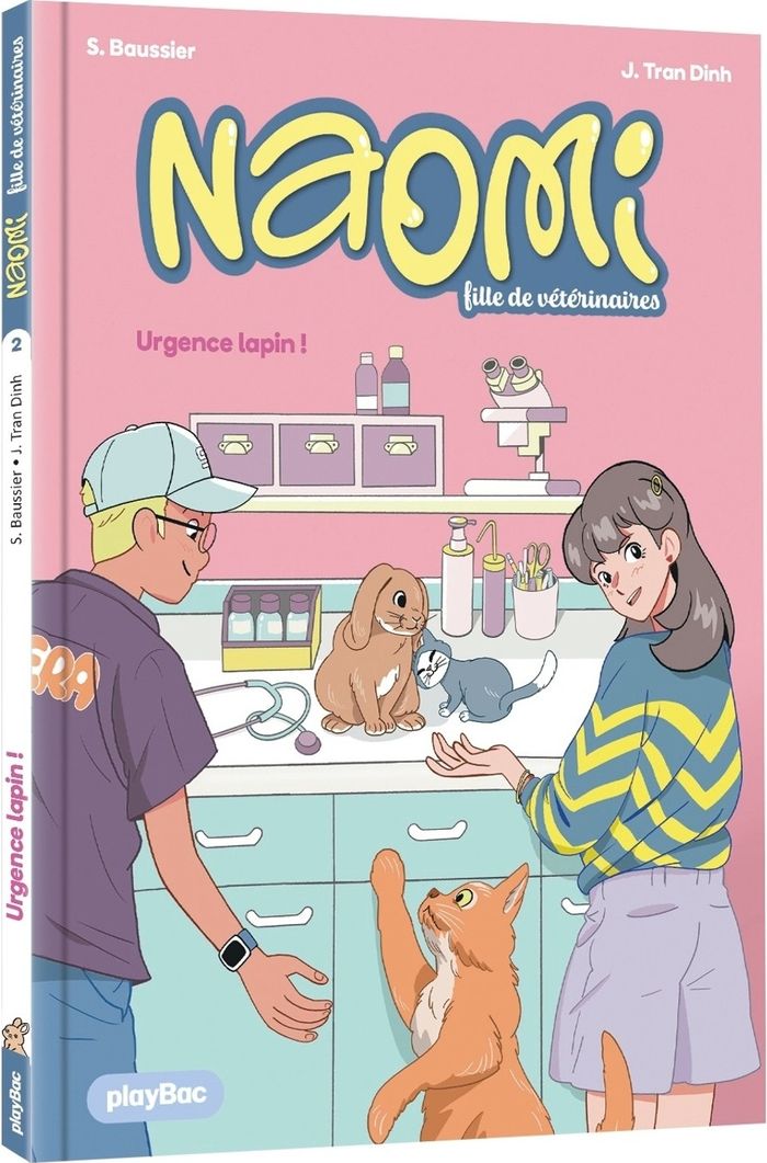 Couverture du livre « Urgence lapin ! » de Sylvie Baussier, librairie Les Contes Infusés à Corte
