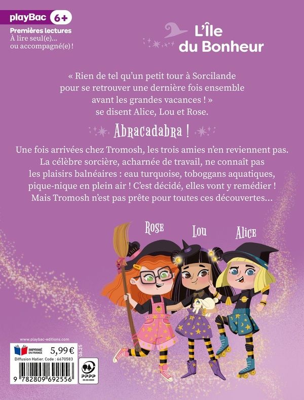 Quatrième de couverture de « L'île du bonheur »