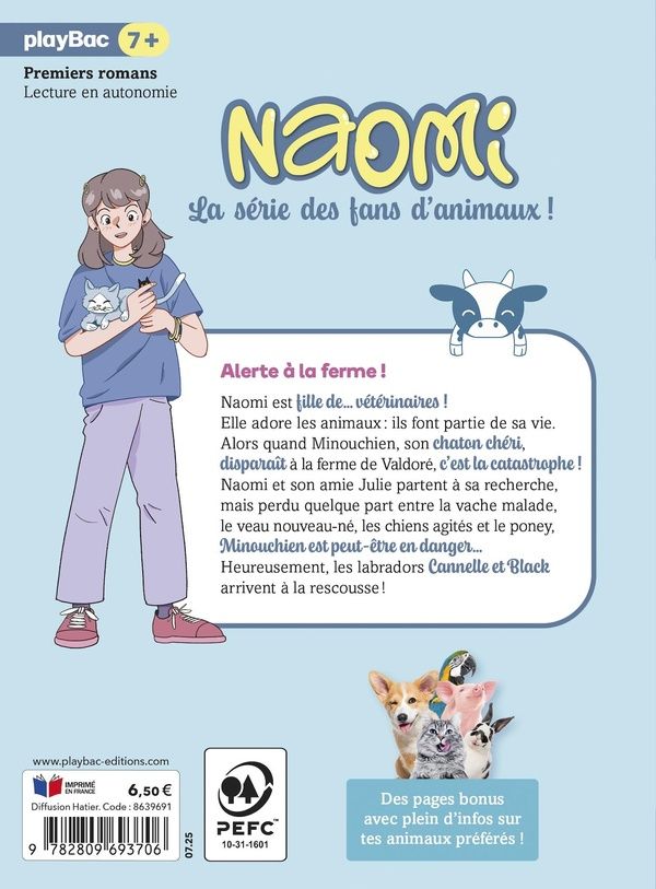 Quatrième de couverture de « Alerte à la ferme ! »