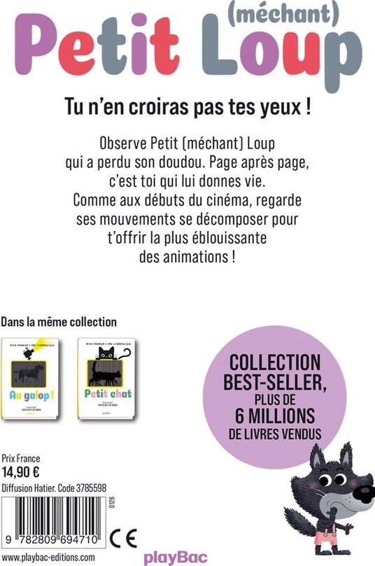 Quatrième de couverture de « Petit (méchant) Loup - »