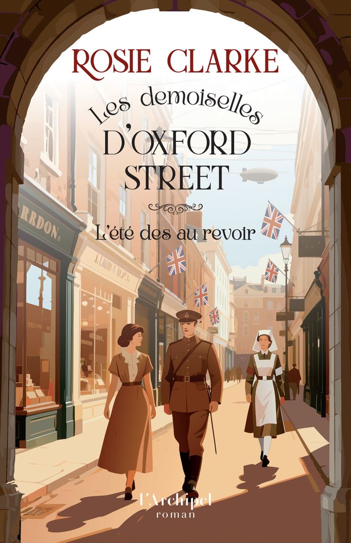 Couverture du livre « Les demoiselles d'Oxford Street - Tome 3 » de Rosie Clarke, librairie Les Contes Infusés à Corte