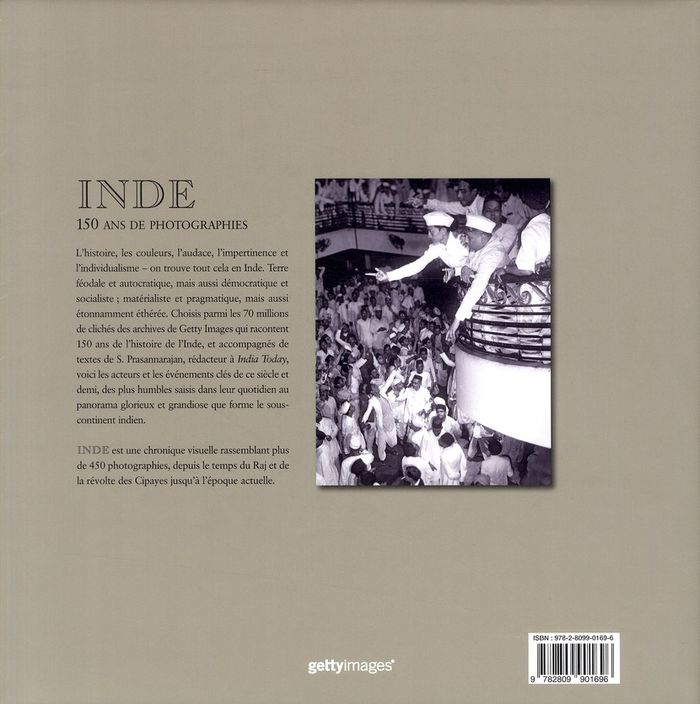 Quatrième de couverture de « INDE »