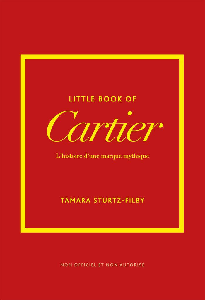 Couverture du livre « LITTLE BOOK OF CARTIER - L'HISTOIRE D'UNE MARQUE MYTHIQUE », librairie Les Contes Infusés à Corte