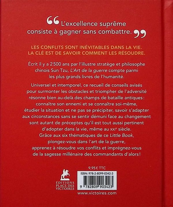 Quatrième de couverture de « L'art de la guerre : stratégies pour une vie de sagesse »
