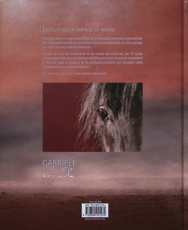 Quatrième de couverture de « LES PLUS BEAUX CHEVAUX DU MONDE »
