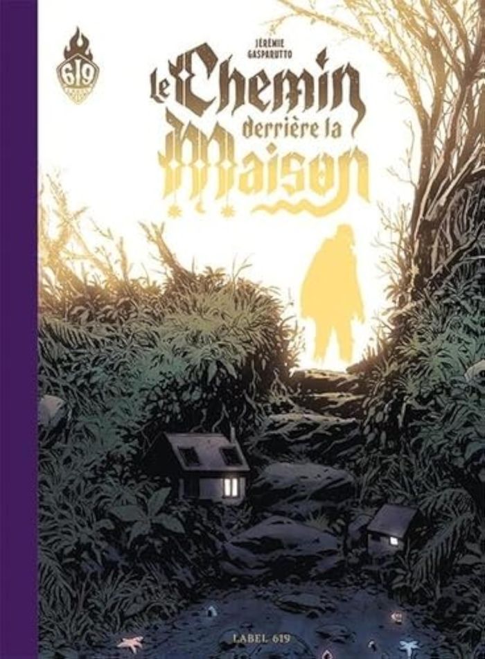 Couverture du livre « Le chemin derrière la maison », librairie Les Contes Infusés à Corte