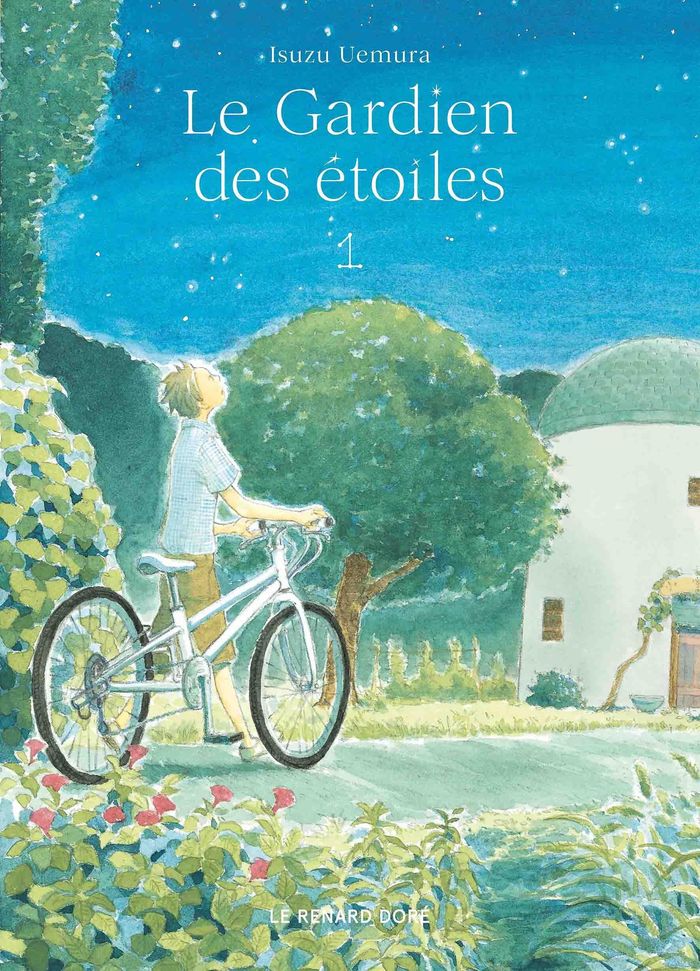 Couverture du livre « Le gardien des étoiles » de Isuzu Uemura, librairie Les Contes Infusés à Corte
