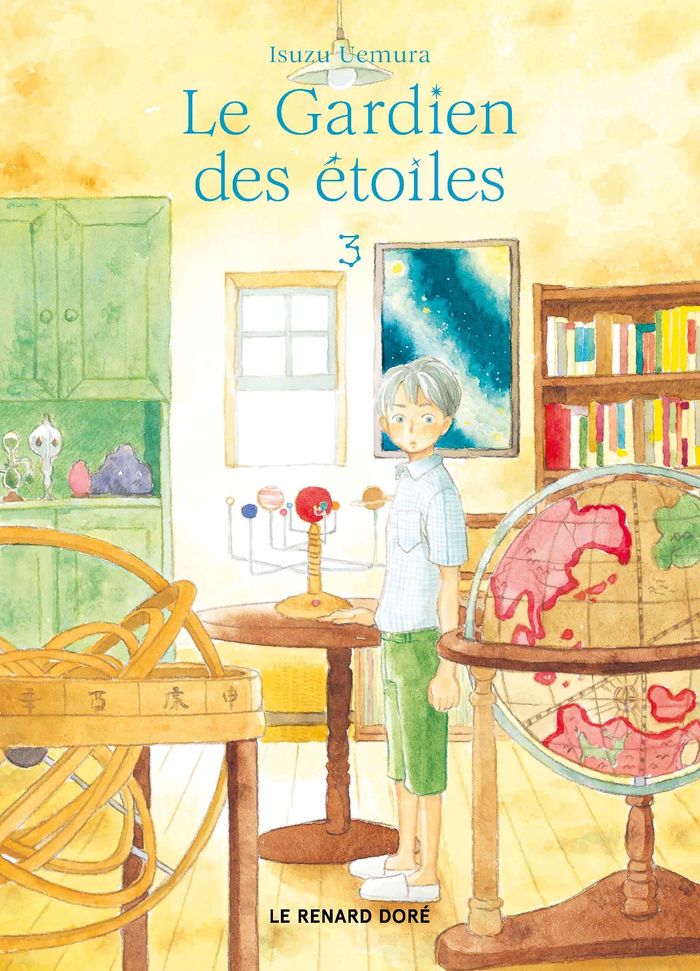 Couverture du livre « Le gardien des étoiles » de Isuzu Uemura, librairie Les Contes Infusés à Corte