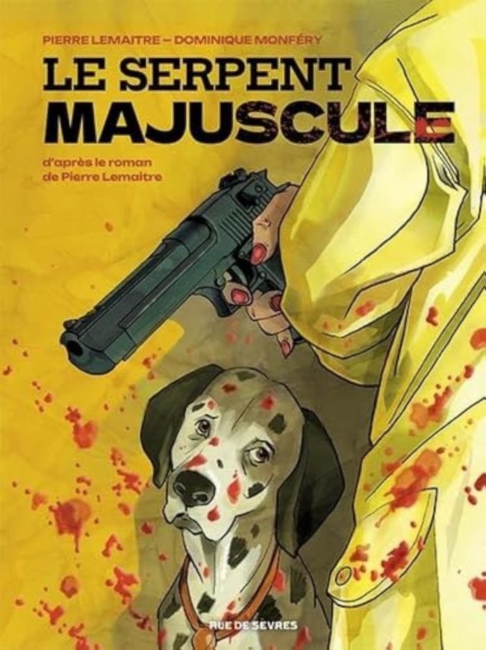 Couverture du livre « Le serpent majuscule », librairie Les Contes Infusés à Corte