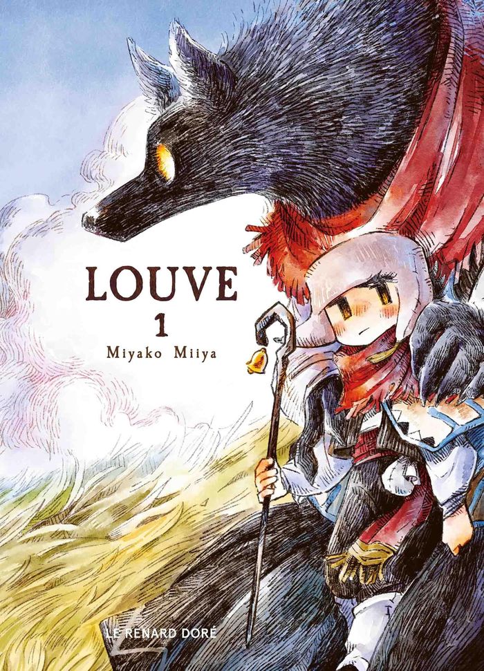 Couverture du livre « Louve » de Miyako Miiya, librairie Les Contes Infusés à Corte