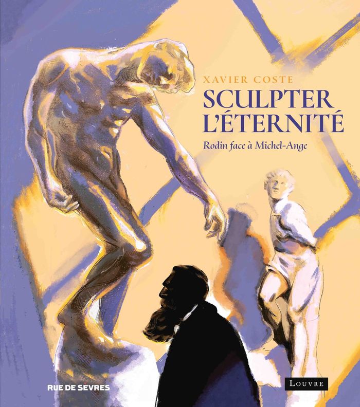 Couverture du livre « Sculpter l'éternité : Rodin face à Michel-Ange », librairie Les Contes Infusés à Corte