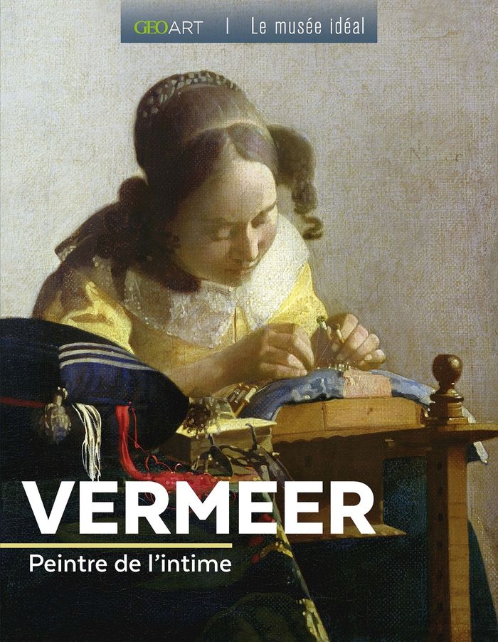 Couverture du livre « Vermeer : peintre de l'intime », librairie Les Contes Infusés à Corte