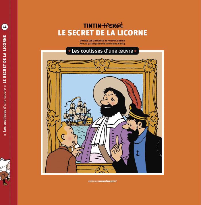 Couverture du livre « LES COULISSES D'UNE OEUVRE - T11 - LES COULISSES D'UNE OEUVRE - 11 - VOL11 - LE SECRET DE LA LICORNE », librairie Les Contes Infusés à Corte
