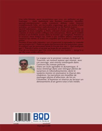 Quatrième de couverture de « LA TRAPPE »